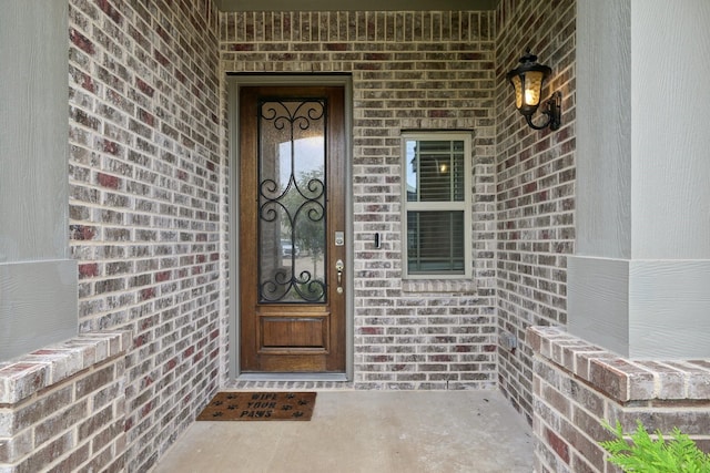 1512 Nighthawk Ln, Mansfield, TX 76063 - property entrance with brick siding