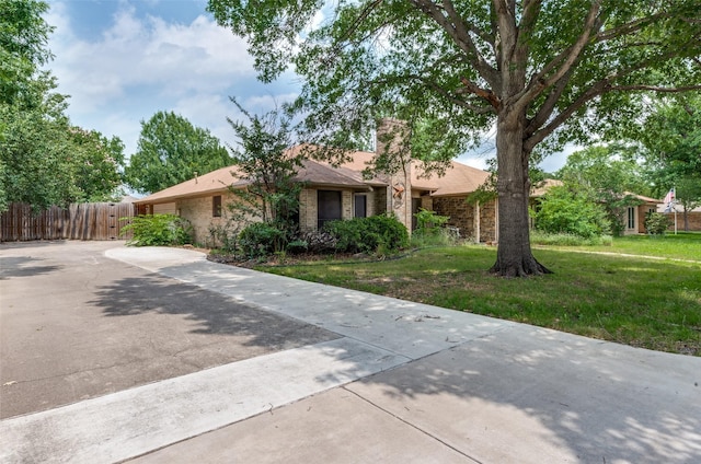 2401 Kingston Trce, Denton, TX 76209 - view of front of house with stone siding