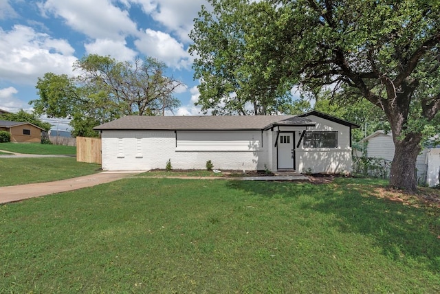 4901 Wilmington Dr, Fort Worth, TX 76107 - view of front of home featuring brick siding