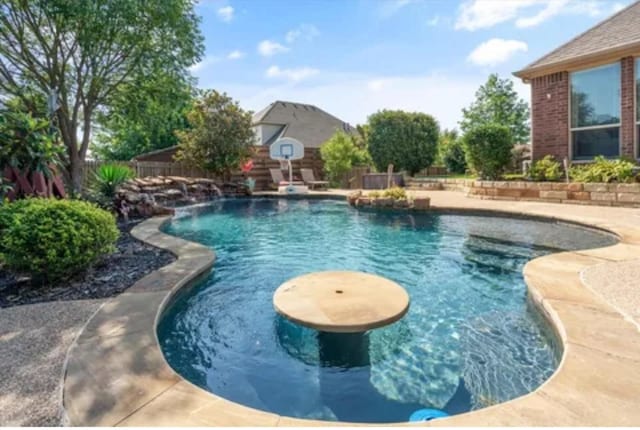 1104 Killian Dr, Mansfield, TX 76063 - view of pool featuring a fenced backyard