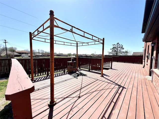 608 Marbury Way, Wylie, TX 75098 - view of wooden deck