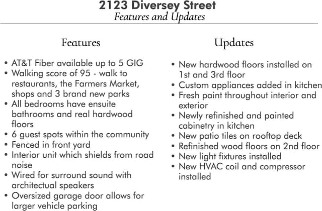 2123 Diversey St, Dallas, TX 75201 - view of a document