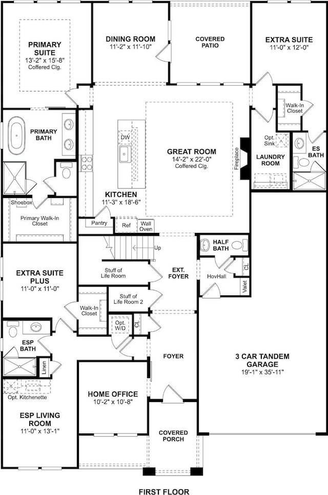 5660 Taylor Trl, Arlington, TX 76017 - floor plan / room layout