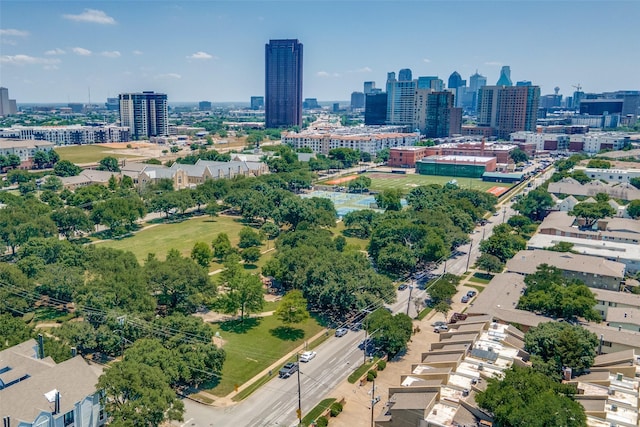 4100 Travis St Unit 19, Dallas, TX 75204 - drone / aerial view of city skyline