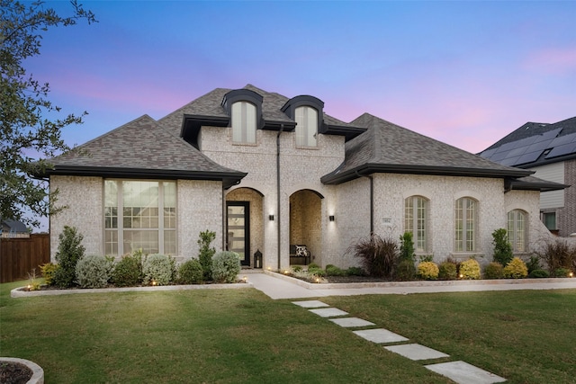 1804 Rockwood Ln, Mansfield, TX 76063 - french country style house with a shingled roof