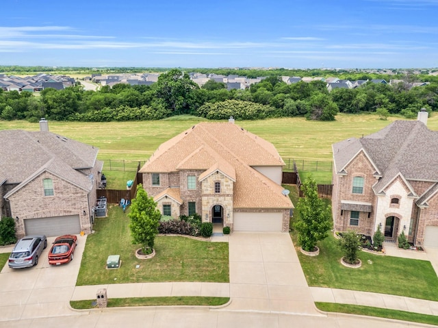 1708 Stillwater Dr, Burleson, TX 76028 - aerial view of property and surrounding area
