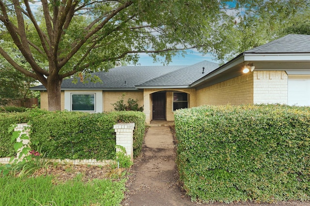 6604 Ems Ct, Fort Worth, TX 76487 - single story home with brick siding, a shingled roof, and an attached garage