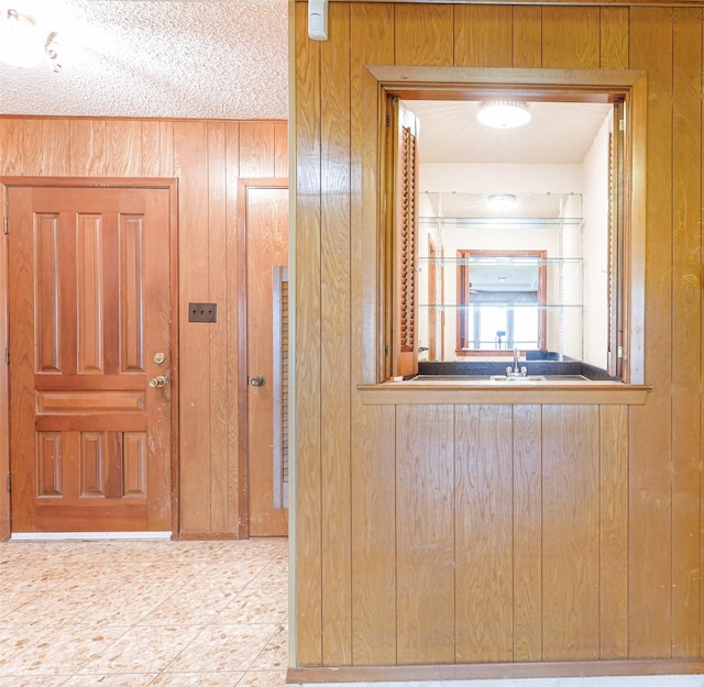 6604 Ems Ct, Fort Worth, TX 76487 - corridor featuring wood walls