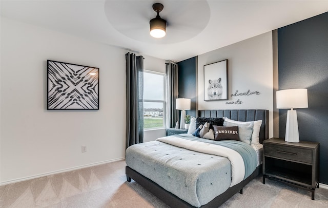 2402 Carlow Ln, Lowry Crossing, TX 75407 - bedroom featuring carpet, baseboards, and ceiling fan