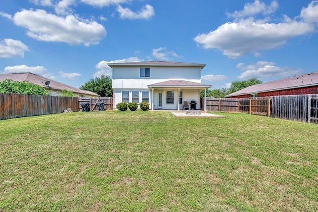 6608 Costa Dr, Waco, TX 76712 - rear view of house featuring a patio