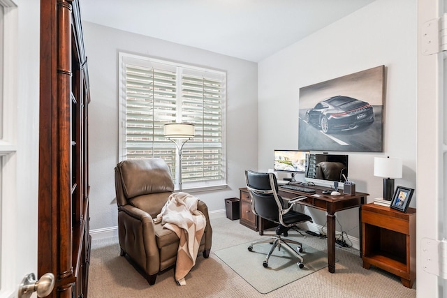 8112 Western, The Colony, TX 75056 - office featuring light colored carpet and baseboards