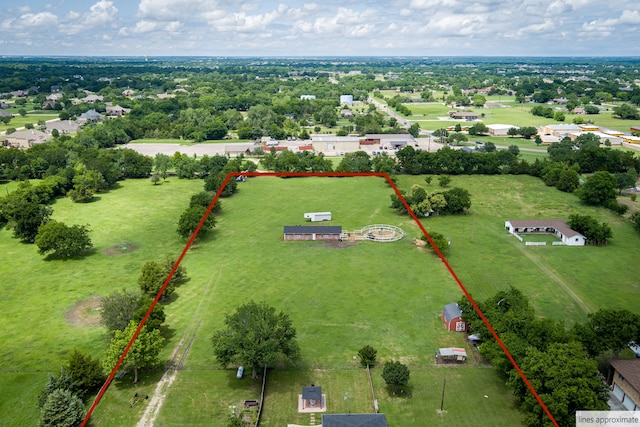 10 Estates Rd, Lucas, TX 75002 - view of property location with property parcel outlined
