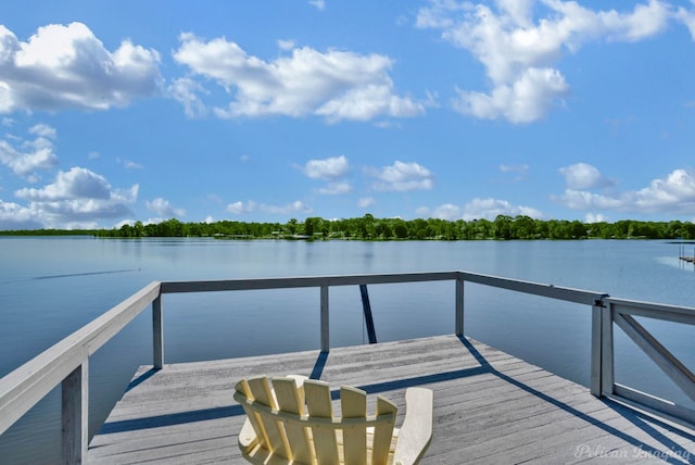 5305 S Lakeshore Dr, Shreveport, LA 71109 - dock featuring a water view