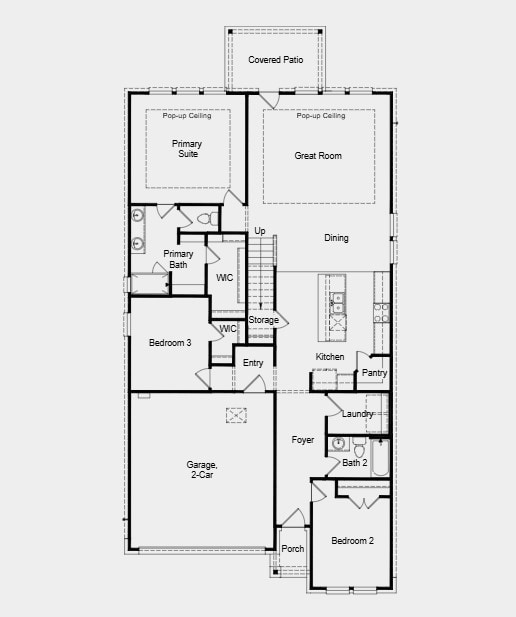 14716 Ledger Ln, Fort Worth, TX 76052 - home floor plan