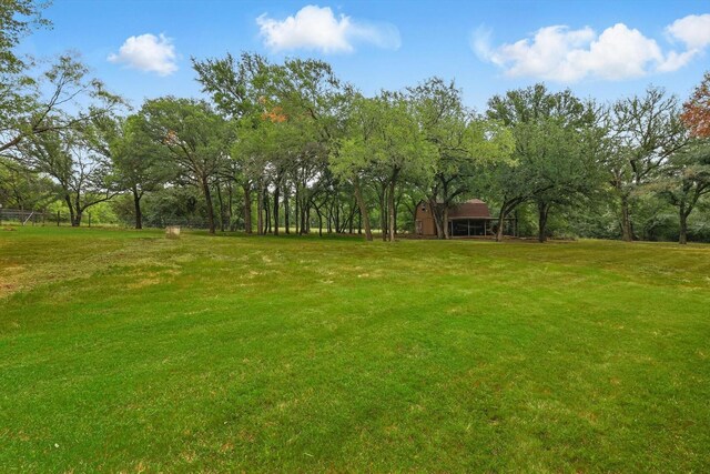 127 Pleasant Valley Ln, Weatherford, TX 76087 - view of green lawn