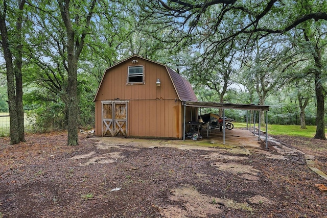 127 Pleasant Valley Ln, Weatherford, TX 76087 - view of barn