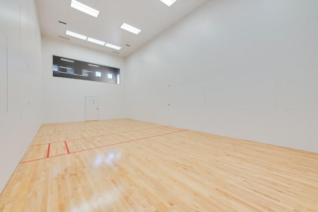 1751 Bison Meadow Ln, Heath, TX 75032 - view of property's community with a sport court and high vaulted ceiling