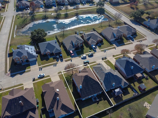 408 Autumn Park Park, Fort Worth, TX 76140 - aerial view of property's location featuring nearby suburban area and property boundaries highlighted