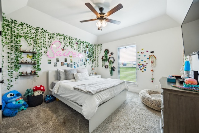 1308 Green Ridge Rd, Weatherford, TX 76085 - carpeted bedroom with ceiling fan