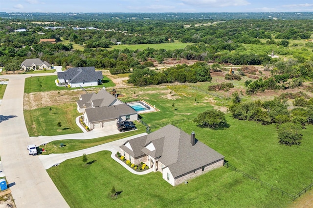 1308 Green Ridge Rd, Weatherford, TX 76085 - drone / aerial view