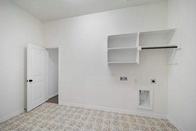 411 Solo Ridge Dr, Waxahachie, TX 75167 - washroom with electric dryer hookup, washer hookup, and gas dryer hookup