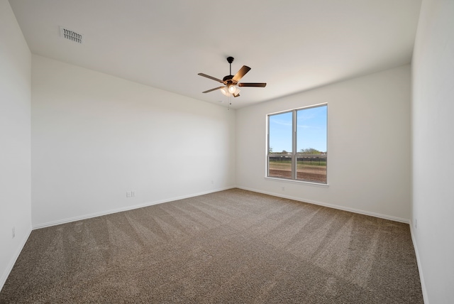 411 Solo Ridge Dr, Waxahachie, TX 75167 - empty room featuring carpet floors and ceiling fan