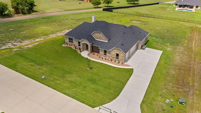411 Solo Ridge Dr, Waxahachie, TX 75167 - aerial view of property and surrounding area