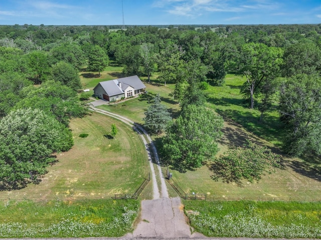 10040 Fm 17, Grand Saline, TX 75140 - aerial overview of property's location featuring a heavily wooded area