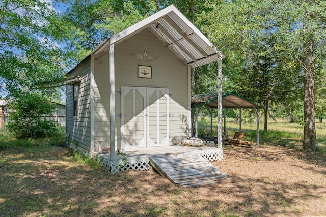 10040 Fm 17, Grand Saline, TX 75140 - view of shed