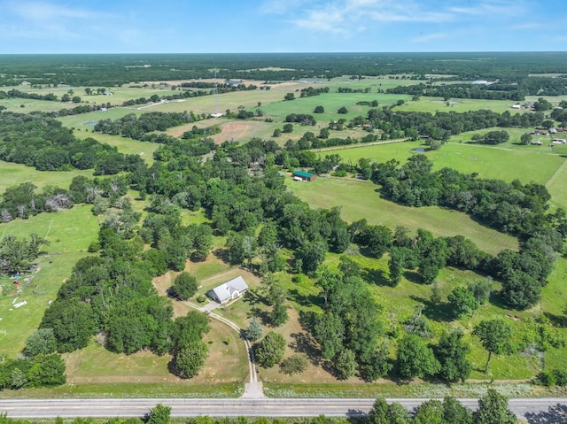 10040 Fm 17, Grand Saline, TX 75140 - aerial view of property and surrounding area featuring rural landscape