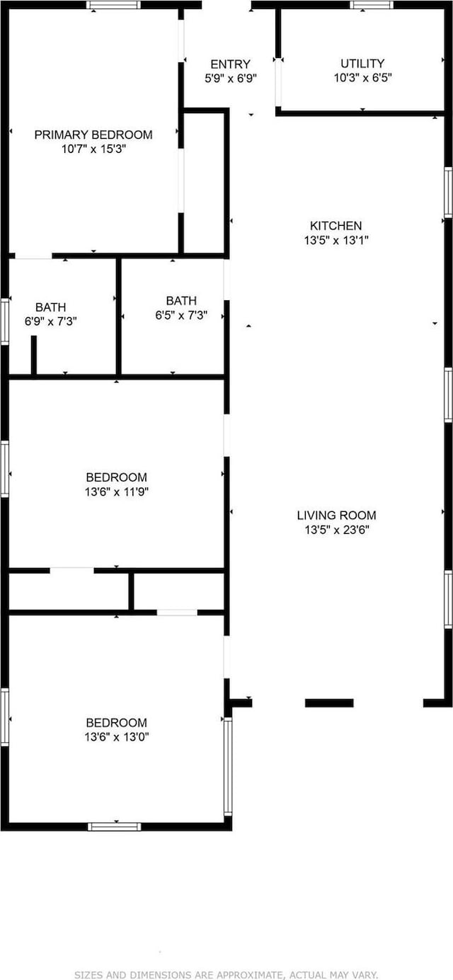 906 S Willow St, Sherman, TX 75090 - view of room layout
