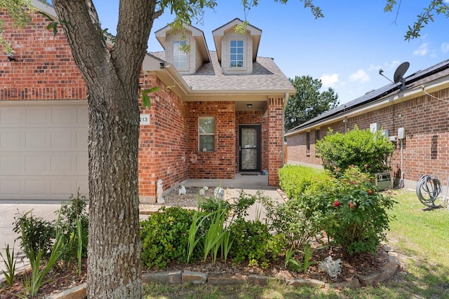 1213 Alder Tree Ln, Royse City, TX 75189 - view of front of house with brick siding and roof with shingles