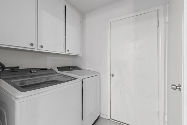 103 Auburn St, Waxahachie, TX 75165 - washroom with separate washer and dryer and cabinet space