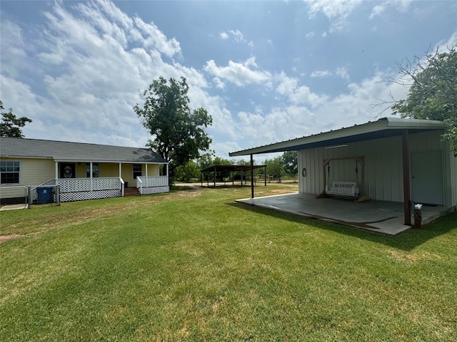 706 Jefferson Ave, Cisco, TX 76437 - view of grassy yard