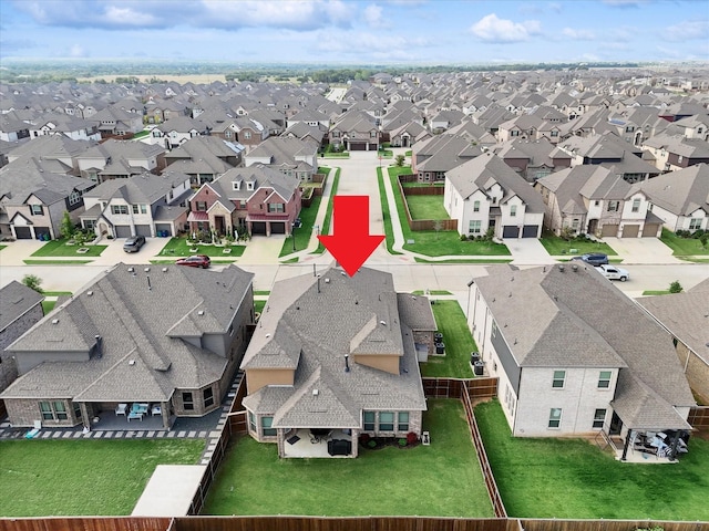 6015 Liverpool St, Celina, TX 76227 - aerial perspective of suburban area