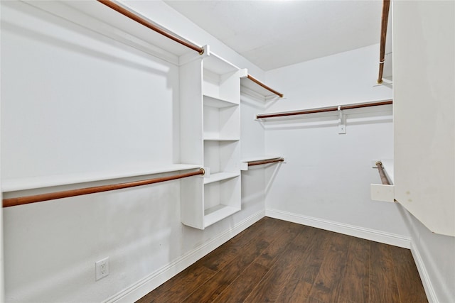 8620 Thistle Ridge Ter, Fort Worth, TX 76123 - spacious closet featuring dark wood-style floors
