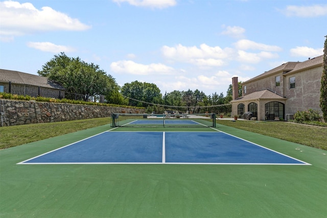 1424 Keeneland Hill Dr, Aledo, TX 76008 - view of tennis court