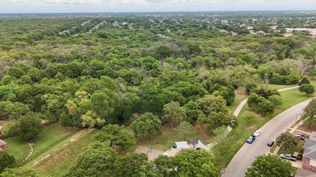 6808 Edgefield Dr, Denton, TX 76210 - bird's eye view of a forest