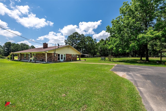 255 Barry Rd, Logansport, LA 71049 - view of grassy yard