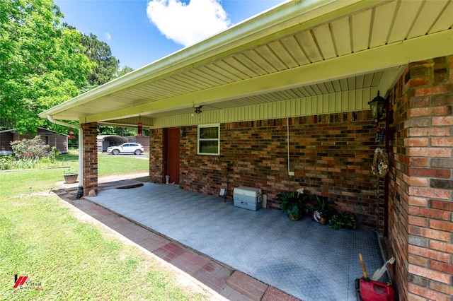 255 Barry Rd, Logansport, LA 71049 - view of patio