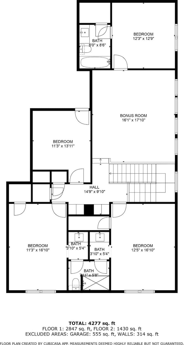 5115 Oak Tree Cir, Dallas, TX 75287 - room layout