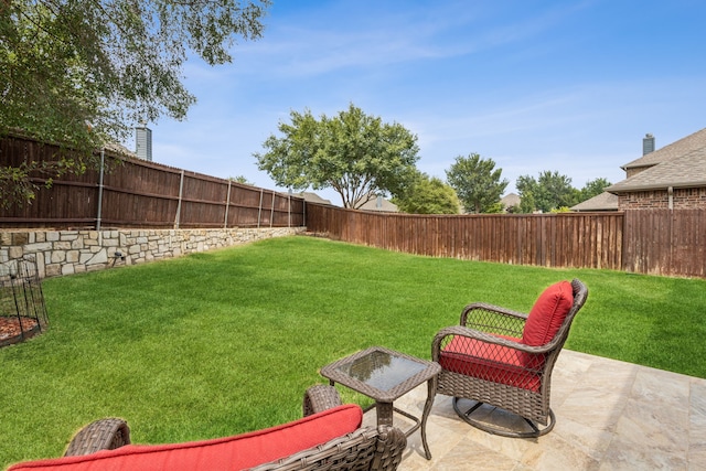 10420 Old Eagle River Ln, Mckinney, TX 75072 - view of yard featuring a patio area