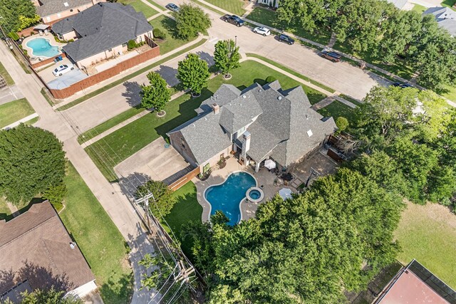 840 Falcon Ln, Coppell, TX 75019 - view of property location featuring a pool