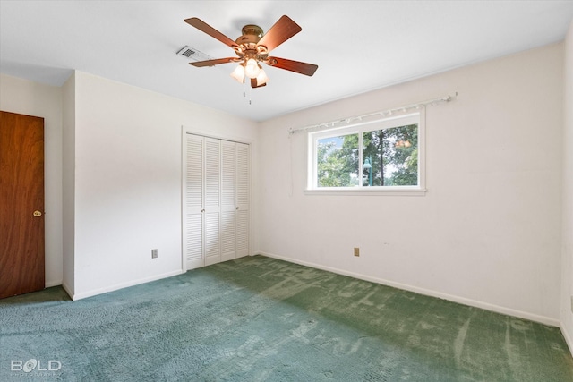 4404 Curtis Loop, Bossier City, LA 71112 - unfurnished bedroom featuring carpet flooring, a closet, and baseboards