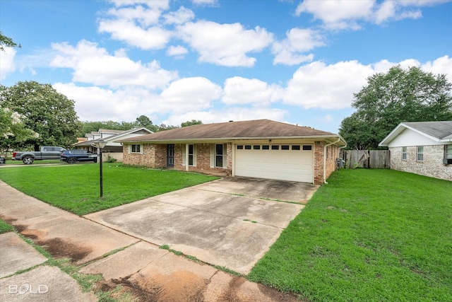4404 Curtis Loop, Bossier City, LA 71112 - ranch-style house featuring brick siding, a garage, and driveway
