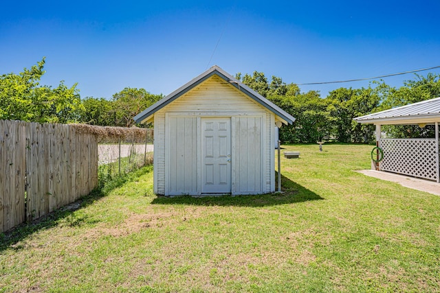 732 N Patrick St, Dublin, TX 76446 - view of shed