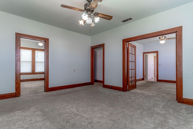 732 N Patrick St, Dublin, TX 76446 - carpeted spare room with a ceiling fan and baseboards