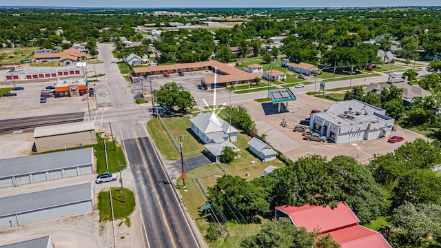 732 N Patrick St, Dublin, TX 76446 - drone / aerial view