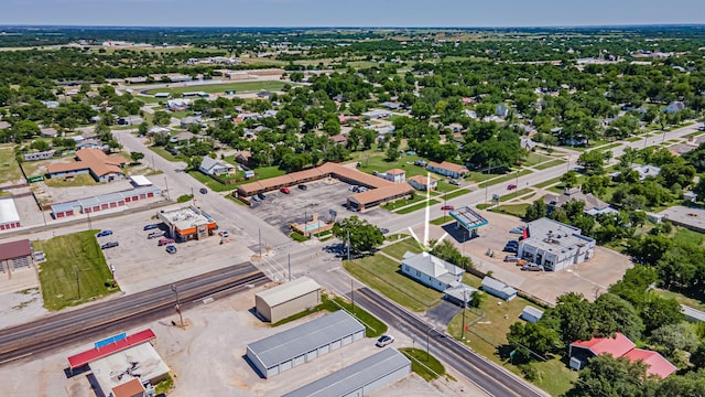 732 N Patrick St, Dublin, TX 76446 - drone / aerial view