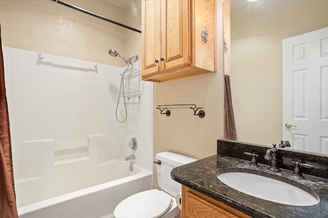 1642 Greenview Ct, Aledo, TX 76008 - bathroom with vanity and shower / tub combo